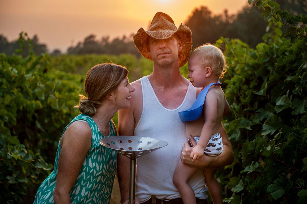 Aaron Bryan and Amy Krahe from Conduit Wines