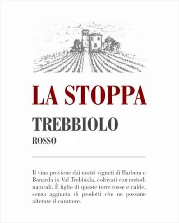 Trebbiolo Rosso - Master