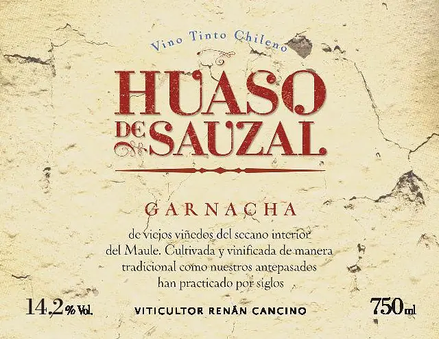 Huaso de Sauzal, Garnacha - Master