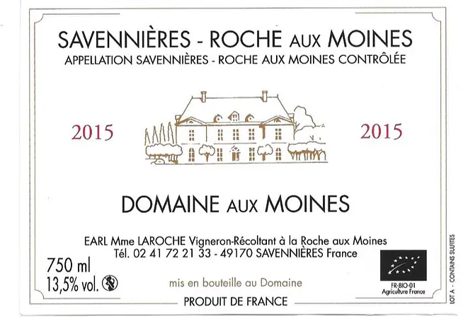 DOMAINE AUX MOINES - Master