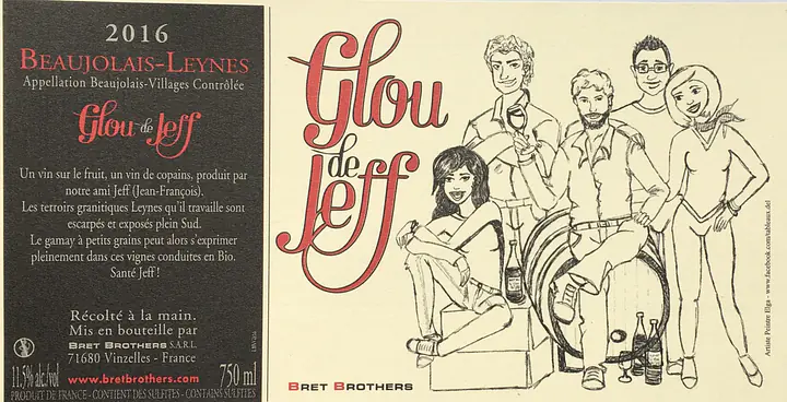 Chénas  "Glou des BRET" BRET BROTHERS - Master