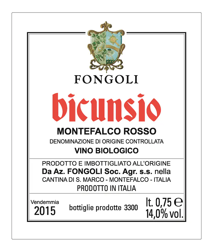 Bicunsio Montefalco - Master