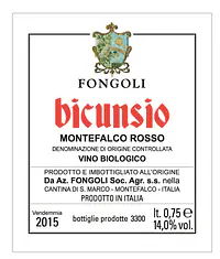 Bicunsio Montefalco - Master