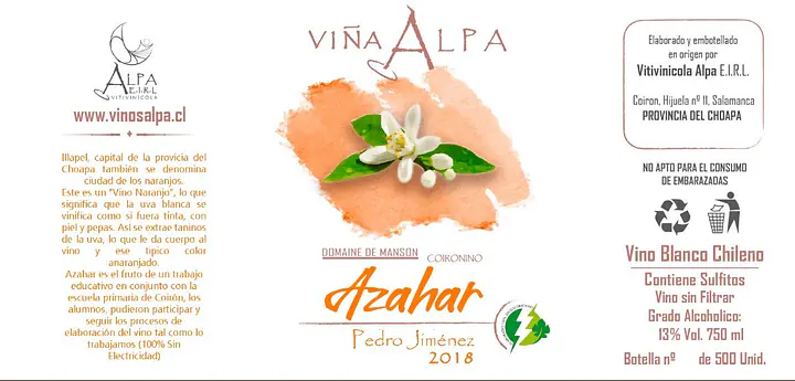 Azahar Pedro Jimenez - Master