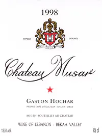 Chateau Musar Red - Master