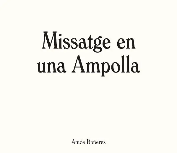 Missatge en una Ampolla - Master