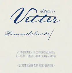 Sylvaner Himmelslulücke - Master