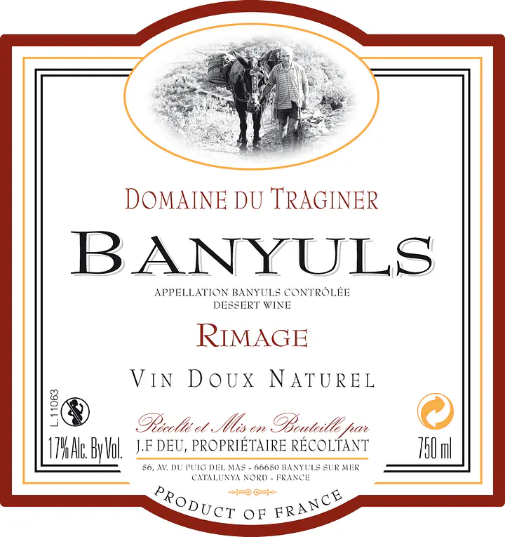 Banyuls Rimage - Master