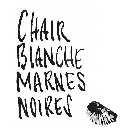 Chair Blanche Marnes Noires - Master