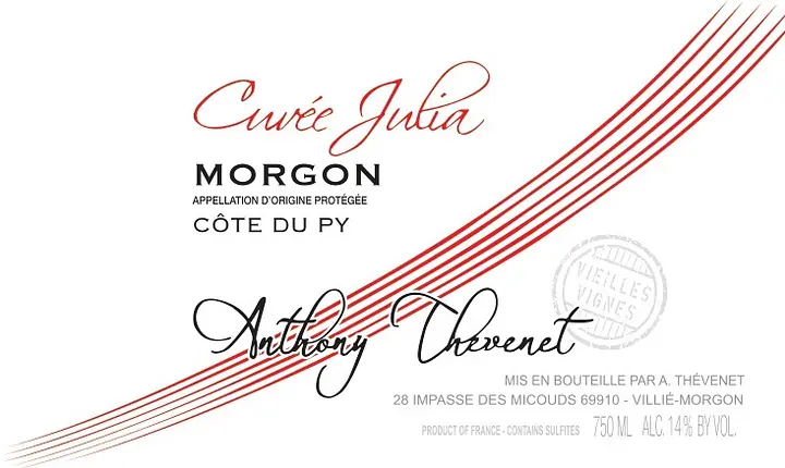 Morgon Côte du Py, Cuvée Julia - Master