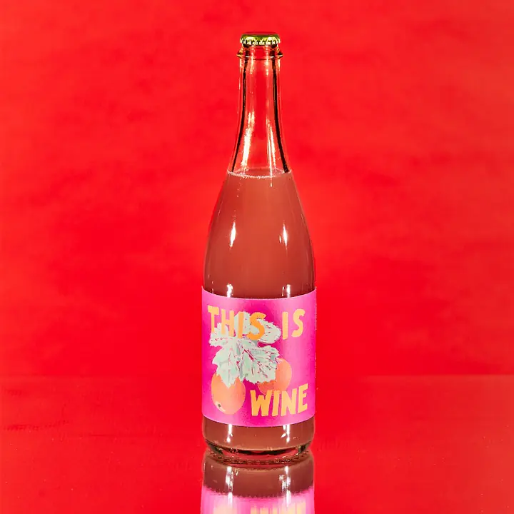 "This is Wine" Sparkling Apple Cider/Carignan Skin Co-Ferment - Master