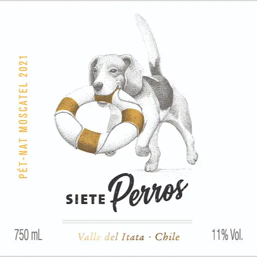 Siete Perros Moscatel de Alejandría Pet-Nat - Master