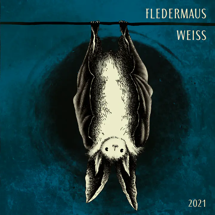 Fledermaus weiss - Master