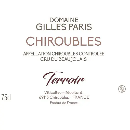 CHIROUBLES TERROIR - Master