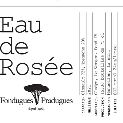 Eau de Rosée - Master