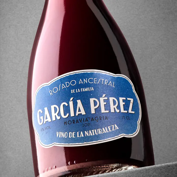 Vino de la Naturaleza, Ancestral Moravia Agria, Rosado - Master