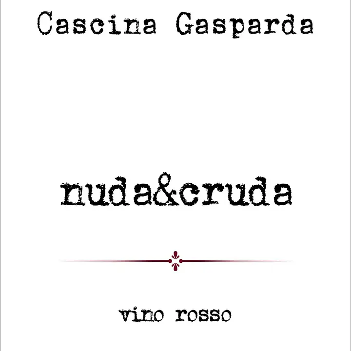 NUDA&CRUDA - red wine - Master