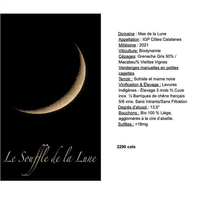 Le Souffle de la Lune - Master