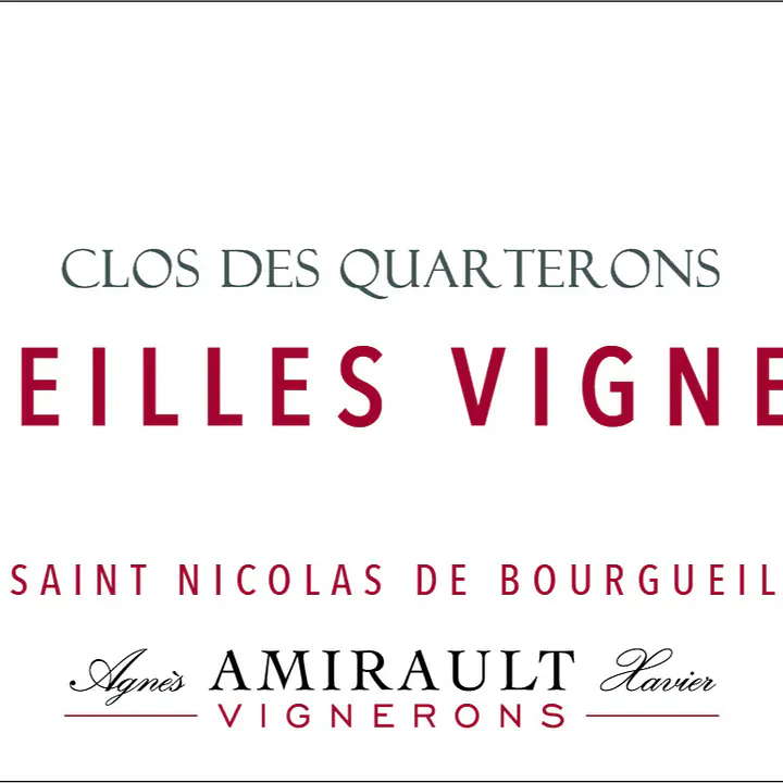 Les Vieilles Vignes du Clos des Quarterons - Master