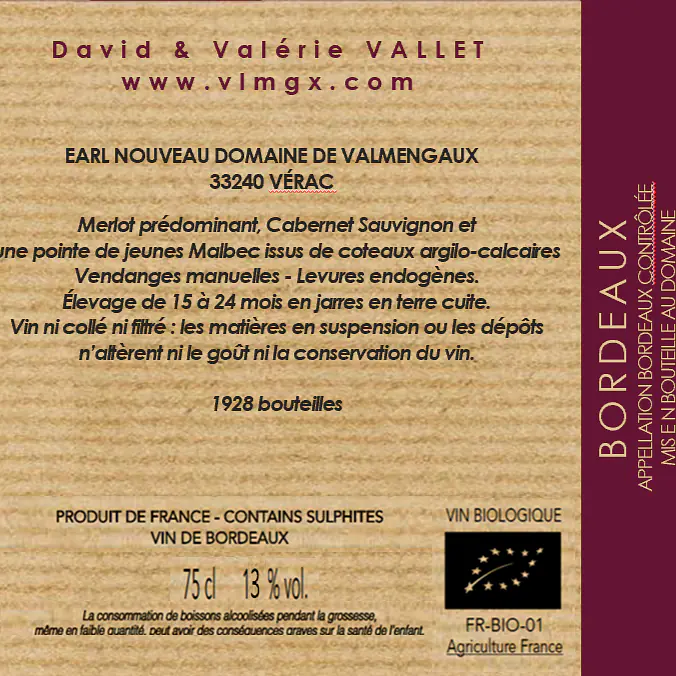 Domaine de Valmengaux - En Jarre - Master