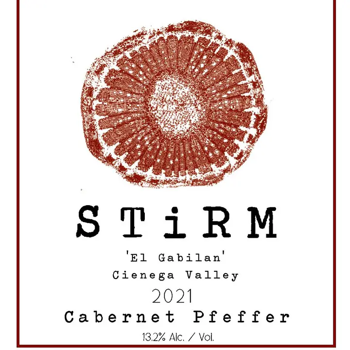 Stirm 2021 El Gabilan Cabernet Pfeffer - Master