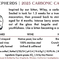 Wiley Carbonic Carignan, chillable red - Master