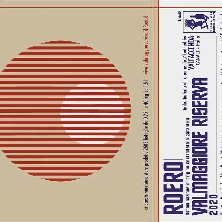 Roero Riserva Vigna Valmaggiore - Master