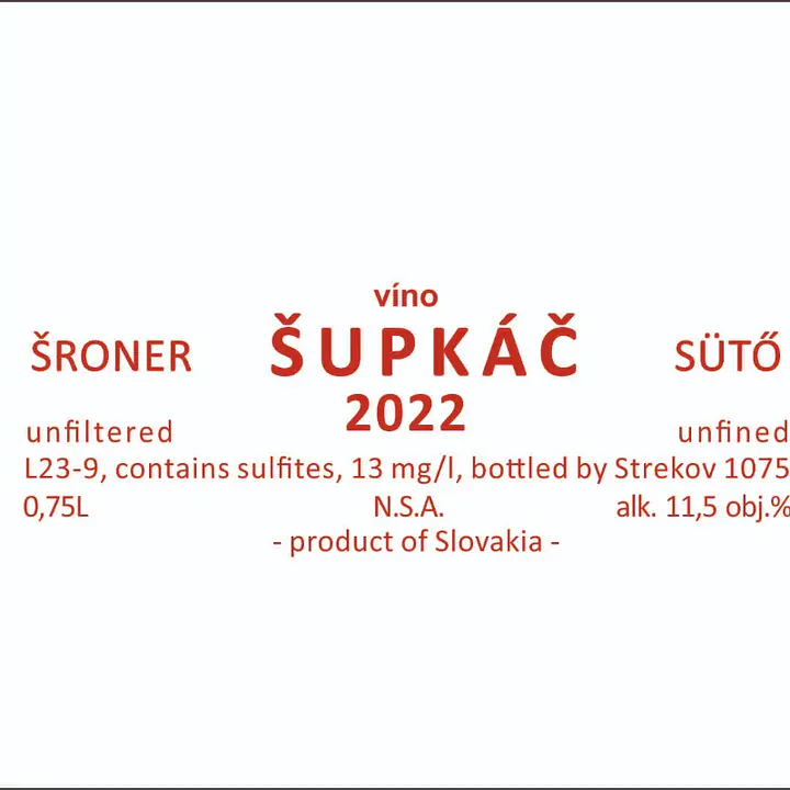 Šupkáč - Master