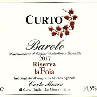 Barolo Riserva La Foia - Master