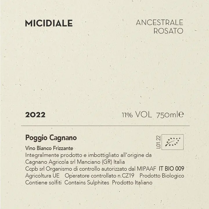 MICIDIALE - Master