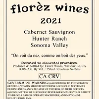 Florèz premium Sonoma Cabernet - Master