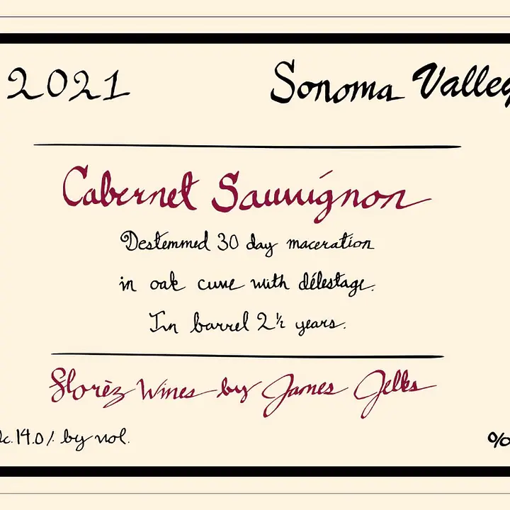 Florèz premium Sonoma Cabernet - Master