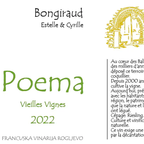 POEMA vieilles vignes - Master