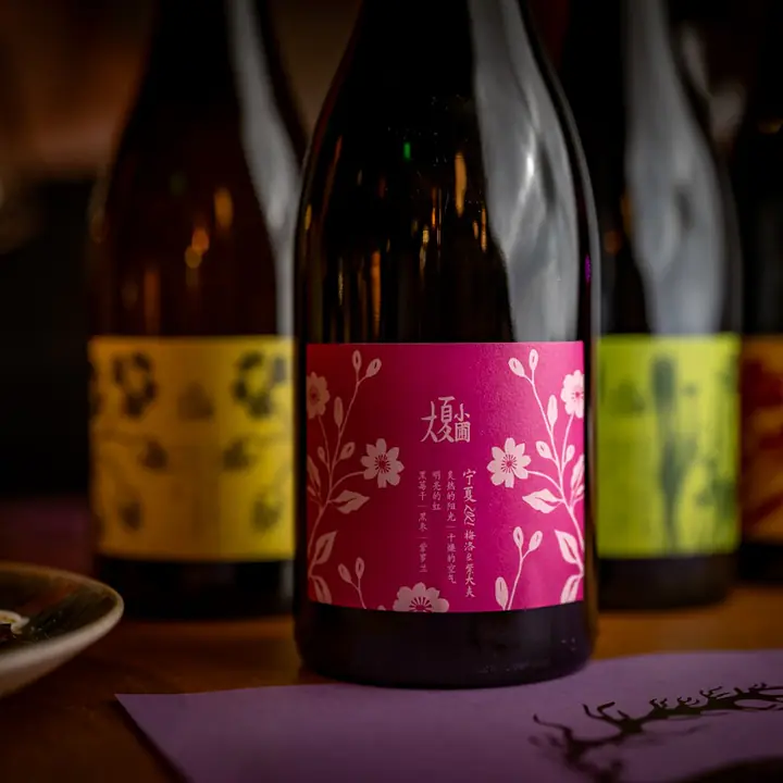 大夏小圃︱宁夏︱梅洛&紫大夫 干红葡萄酒 MERLOT&DUNKELFELDER 2021 红葡萄酒 RED WINE – 14.5% – 750ML - Master