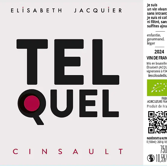 TEL QUEL CINSAULT - Master