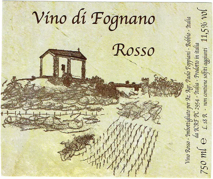 Vino di Fognano Rosso - Master