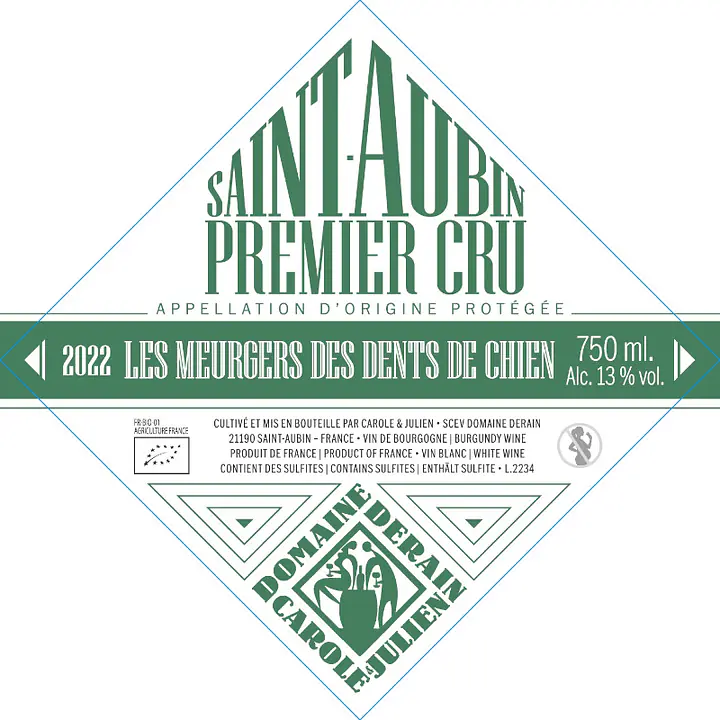 Saint-Aubin 1er Cru "Les Meurgers Des Dents de Chien" 2022 - Master