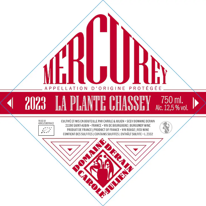 Mercurey "La Plante Chassey" rouge 2023 - Master