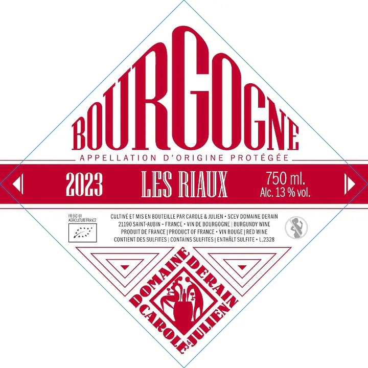 Bourgogne "Les Riaux" rouge 2023 - Master