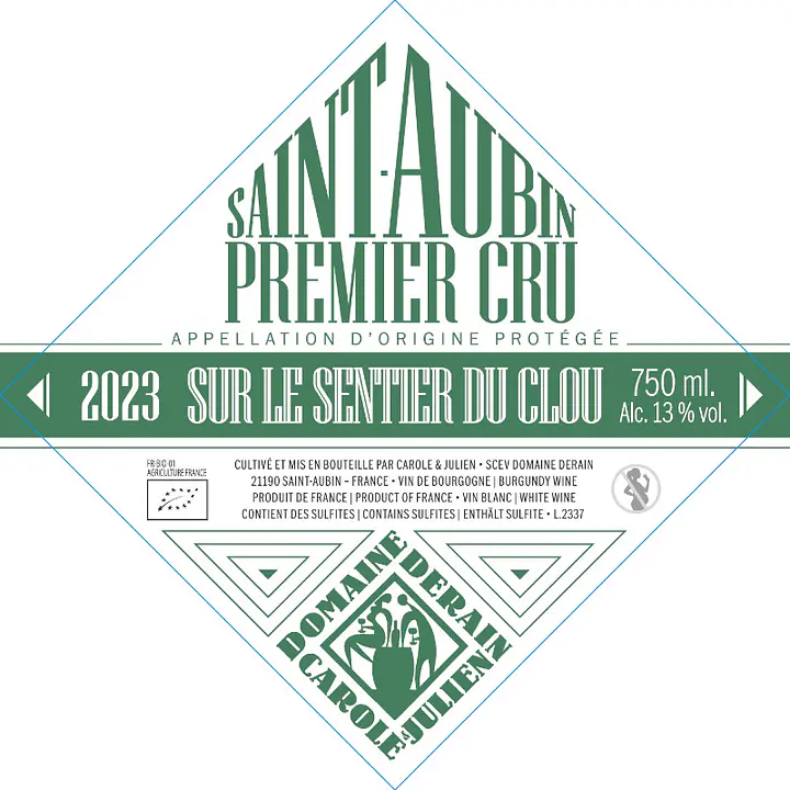 Saint-Aubin 1er Cru "Sur Le Sentier du Clou" 2023 - Master