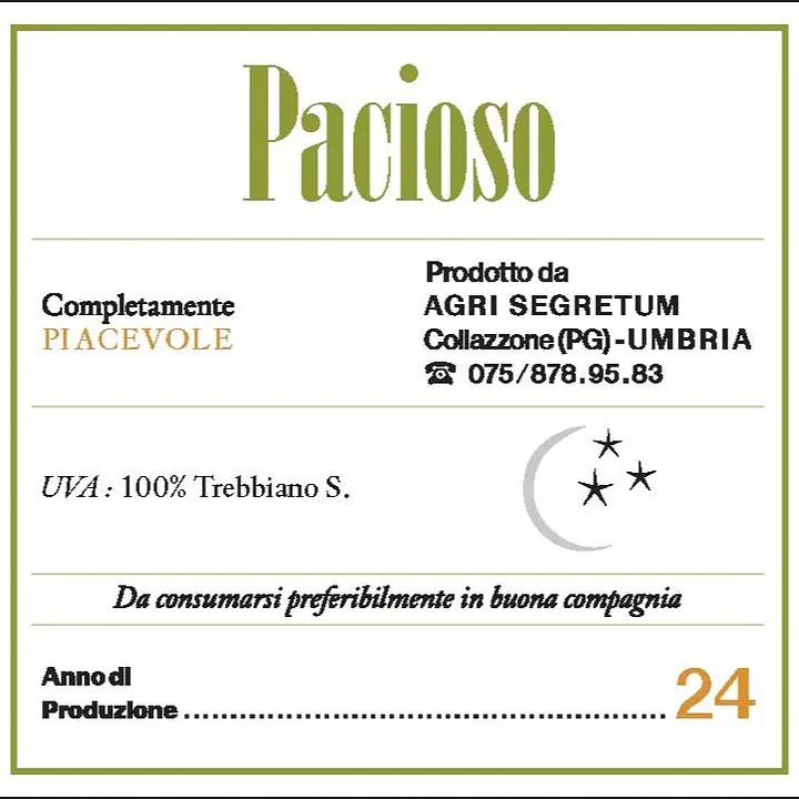 Pacioso - Master
