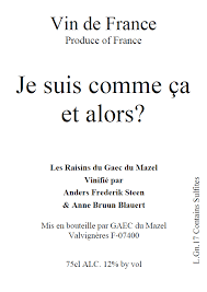 Je suis comme ça et alors?
