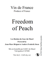Freedom of Peach